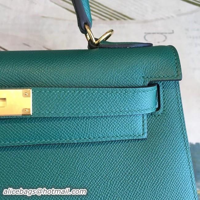 Trendy Design Hermes original Kelly Epsom Leather KL32 green