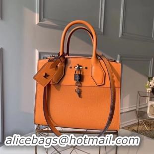 Fashion Ladies Louis vuitton original CITY STEAMER M55348 orange