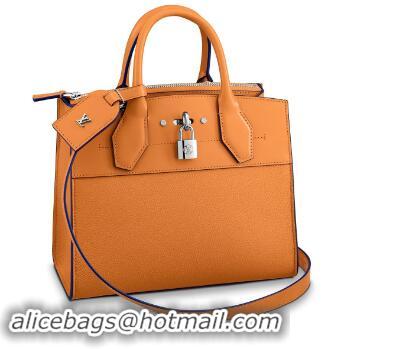 Fashion Ladies Louis vuitton original CITY STEAMER M55348 orange