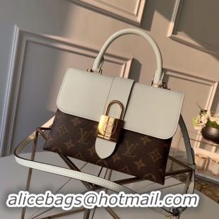 Imitation Louis Vuitton Original Leather LOCKY BB M44653 cream