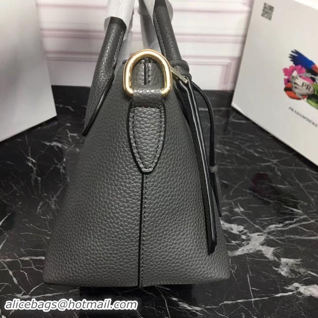 Best Grade Prada Calf leather bag 1BA111 grey