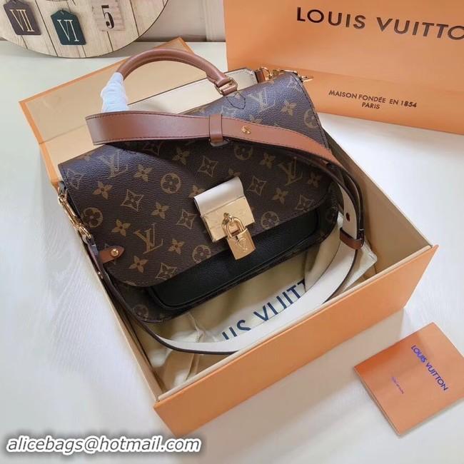 Recommended Louis Vuitton Monogram Canvas Original Leather VAUGIRARD M44354 black