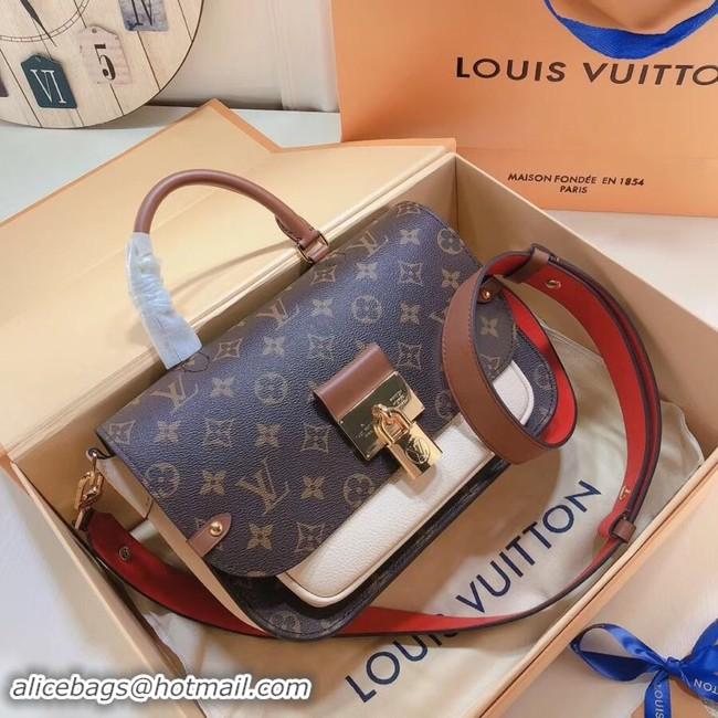 Buy Discount Louis Vuitton Monogram Canvas Original Leather VAUGIRARD M44354 cream