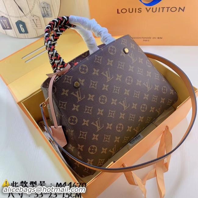 Luxury Classic Louis Vuitton Monogram Canvas Original Leather M44670