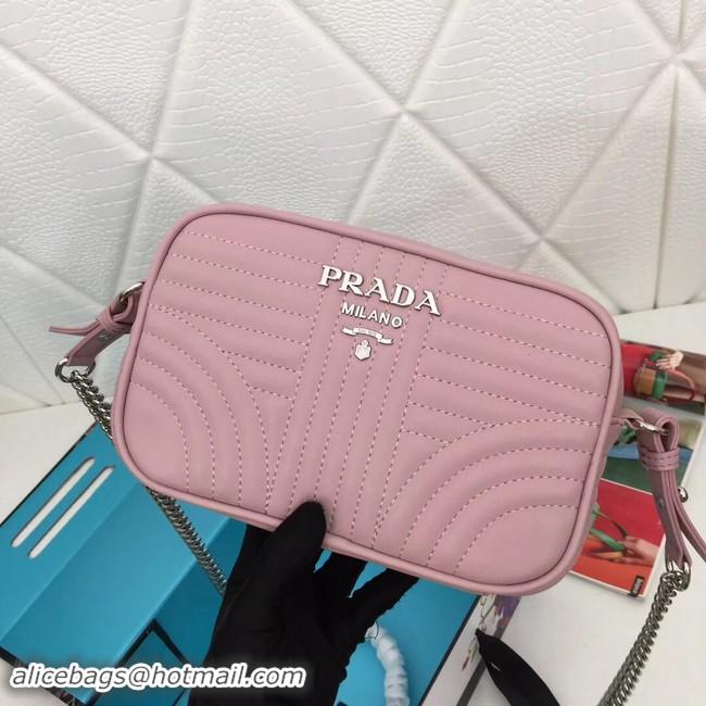 Classic Prada Calf leather bag 183 pink