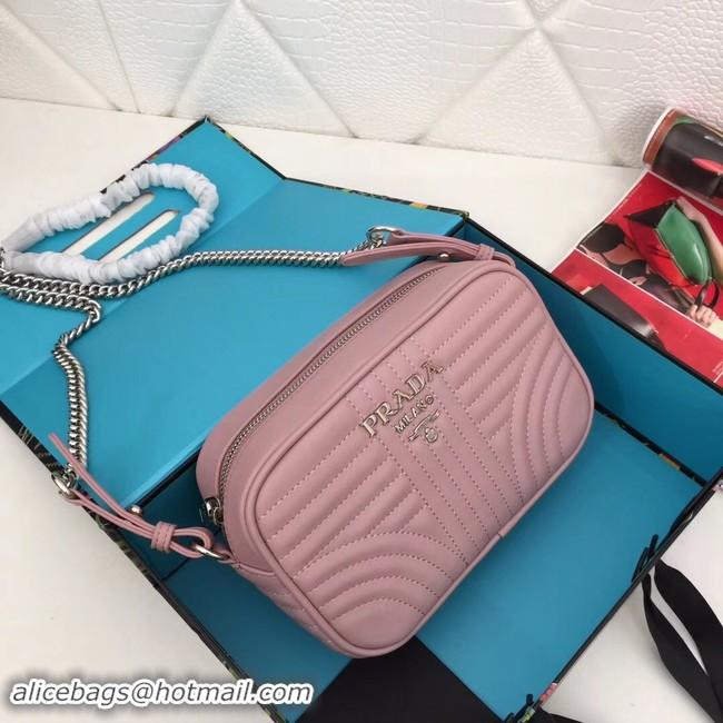 Classic Prada Calf leather bag 183 pink