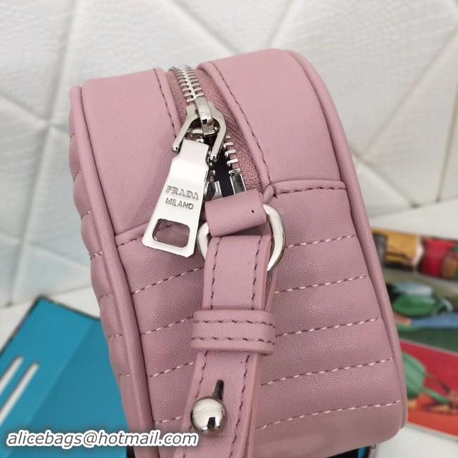 Classic Prada Calf leather bag 183 pink