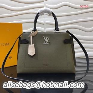 High Quality Louis Vuitton original LOCKME DAY M53730 Khaki