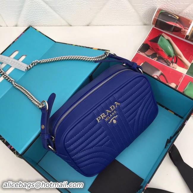 Grade Style Prada Calf leather bag 183 blue