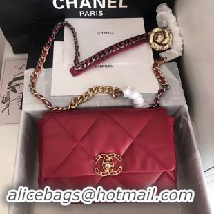 Super Quality Chanel Original Soft Leather Chain Bag CC9237 Red