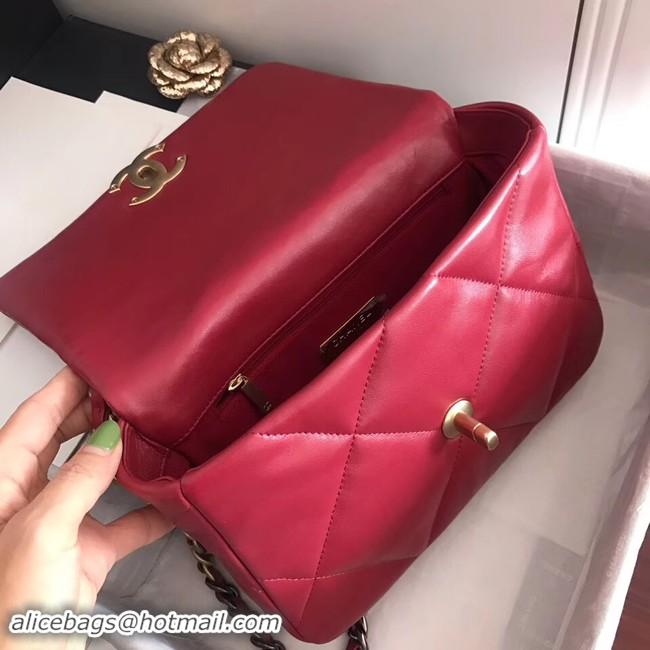 Super Quality Chanel Original Soft Leather Chain Bag CC9237 Red