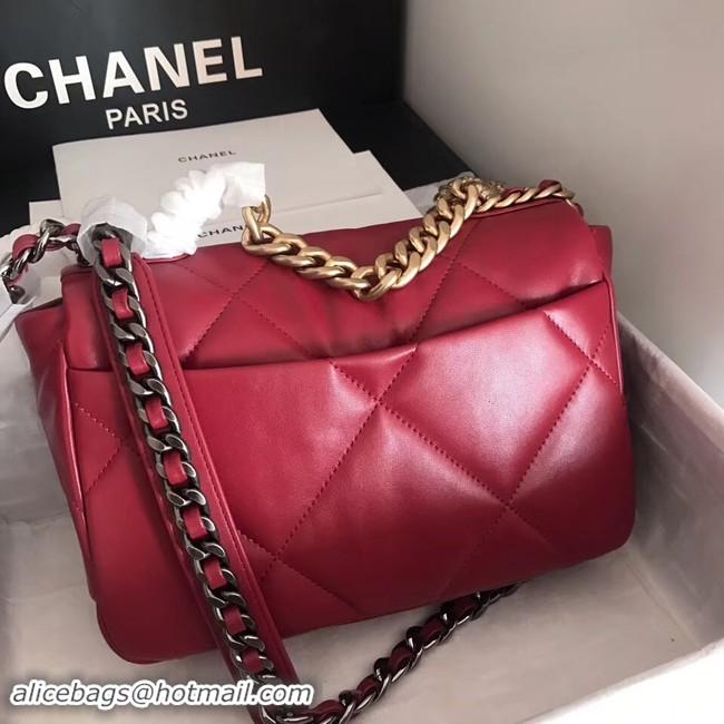 Super Quality Chanel Original Soft Leather Chain Bag CC9237 Red