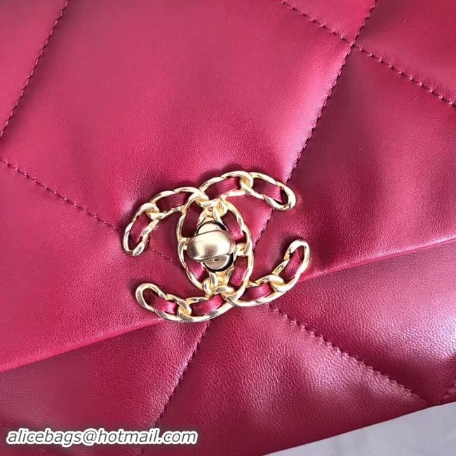 Super Quality Chanel Original Soft Leather Chain Bag CC9237 Red