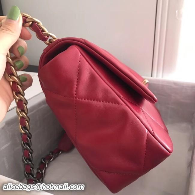 Super Quality Chanel Original Soft Leather Chain Bag CC9237 Red