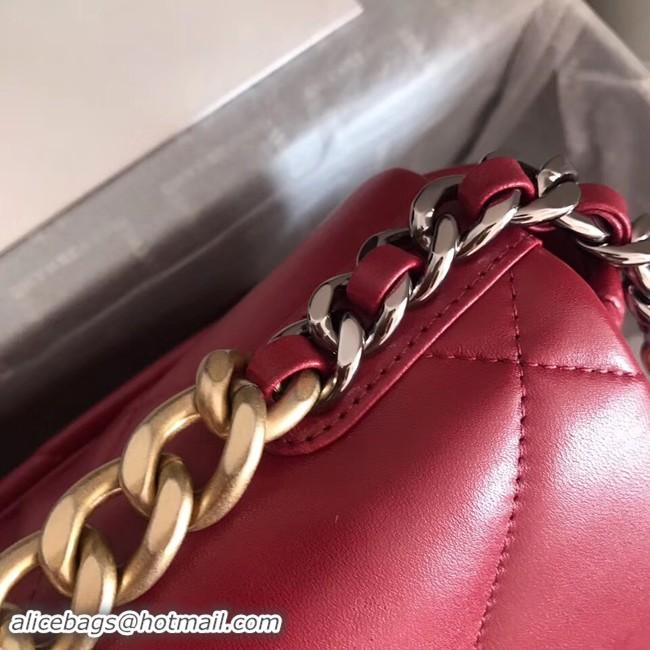 Super Quality Chanel Original Soft Leather Chain Bag CC9237 Red