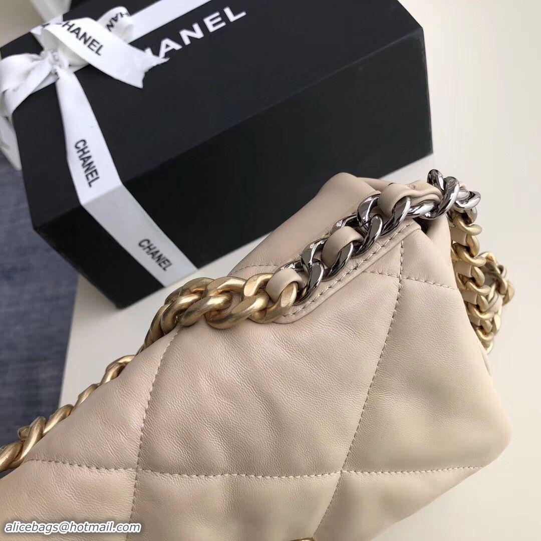 Low Price Chanel Original Soft Leather Chain Bag CC9237 Cream