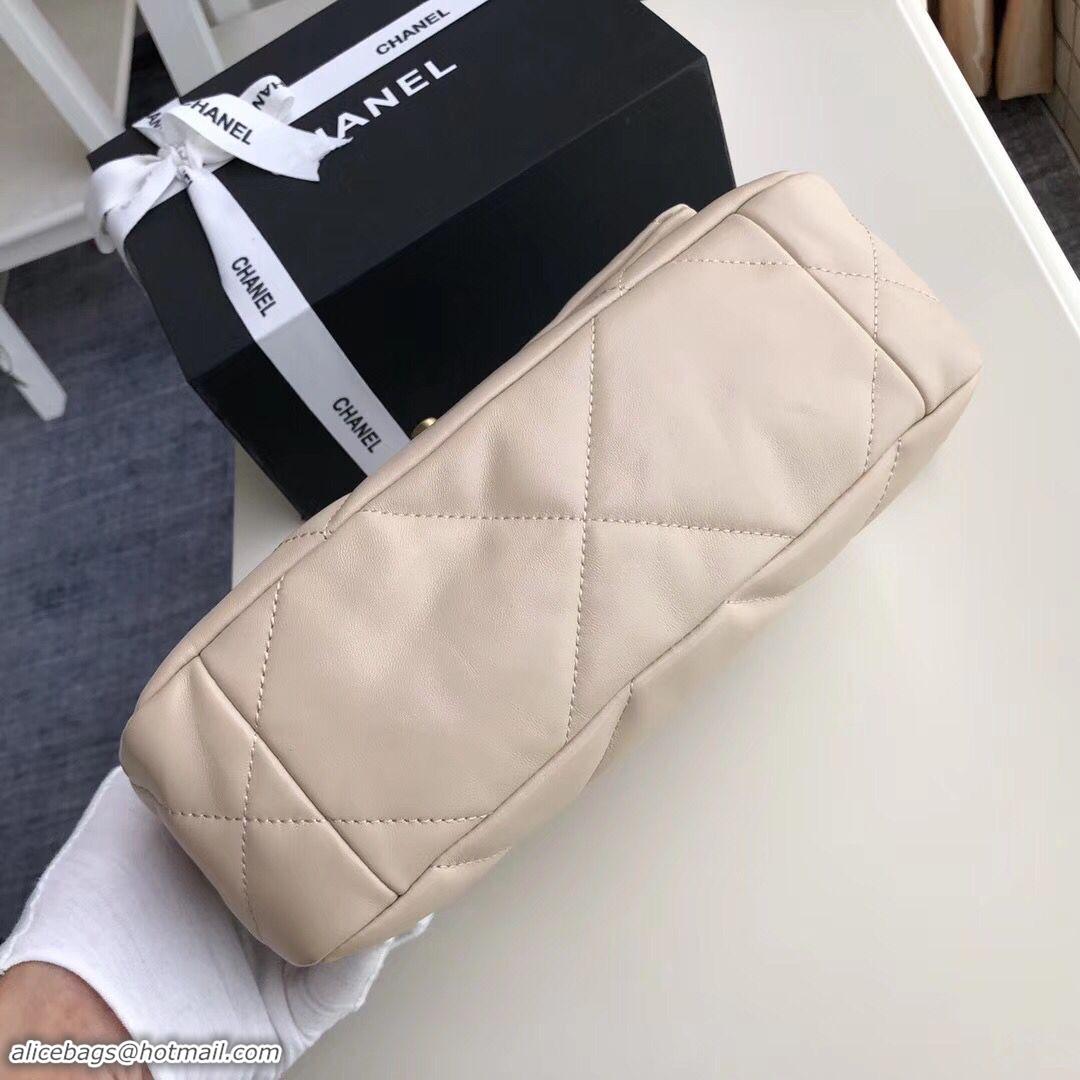 Low Price Chanel Original Soft Leather Chain Bag CC9237 Cream