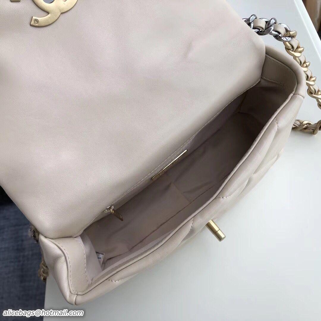 Low Price Chanel Original Soft Leather Chain Bag CC9237 Cream