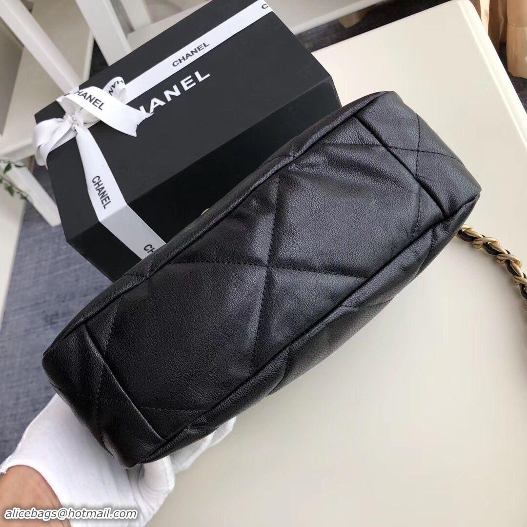 Grade Quality Chanel Original Soft Leather Chain Bag CC9237 Black