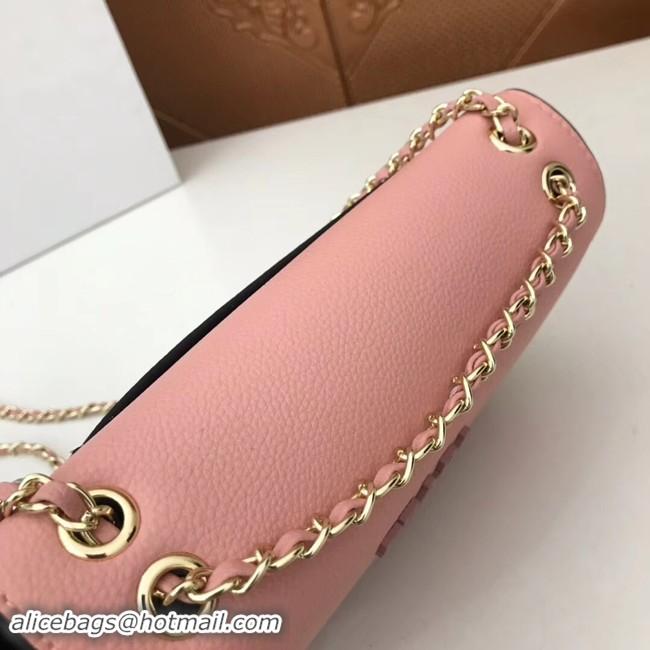 Discount Prada Calf leather shoulder bag 3011 pink