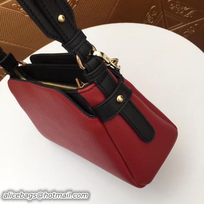 Luxury Classic Prada Calf leather shoulder bag 2032 red