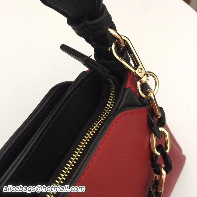 Luxury Classic Prada Calf leather shoulder bag 2032 red