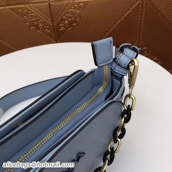 Grade Quality Prada Calf leather shoulder bag 2032 light blue