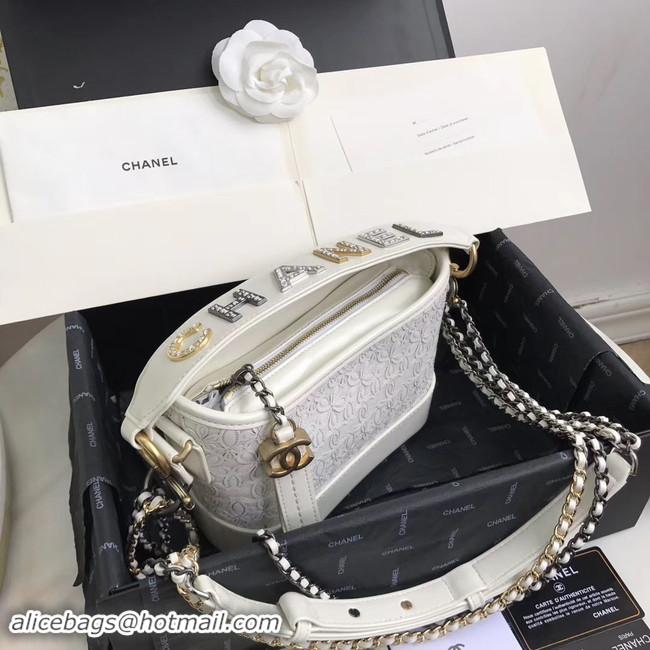 Hot Sell Chanel gabrielle small hobo bag A0865 white