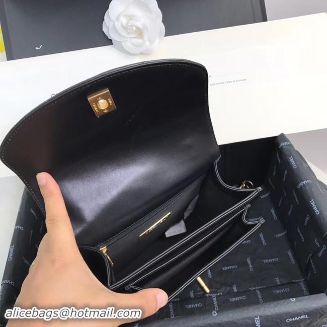 Inexpensive Chanel Small flap bag AS0784 black