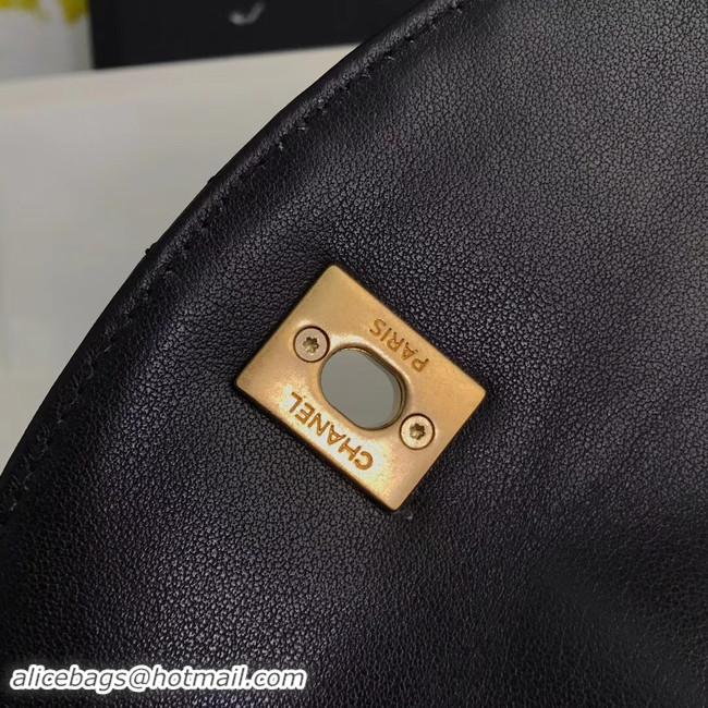 Inexpensive Chanel Small flap bag AS0784 black