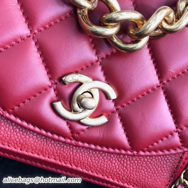 Low Cost Design Chanel Small flap bag AS0784 red