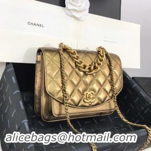 Brand Promotional Chanel Small flap bag AS0785 bronze