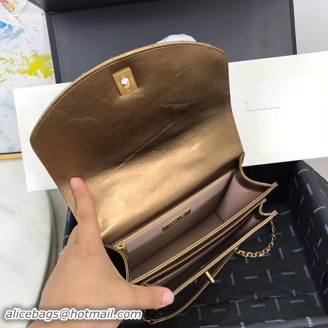 Brand Promotional Chanel Small flap bag AS0785 bronze