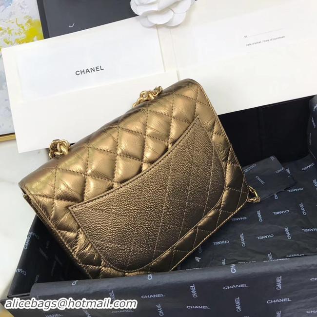 Brand Promotional Chanel Small flap bag AS0785 bronze