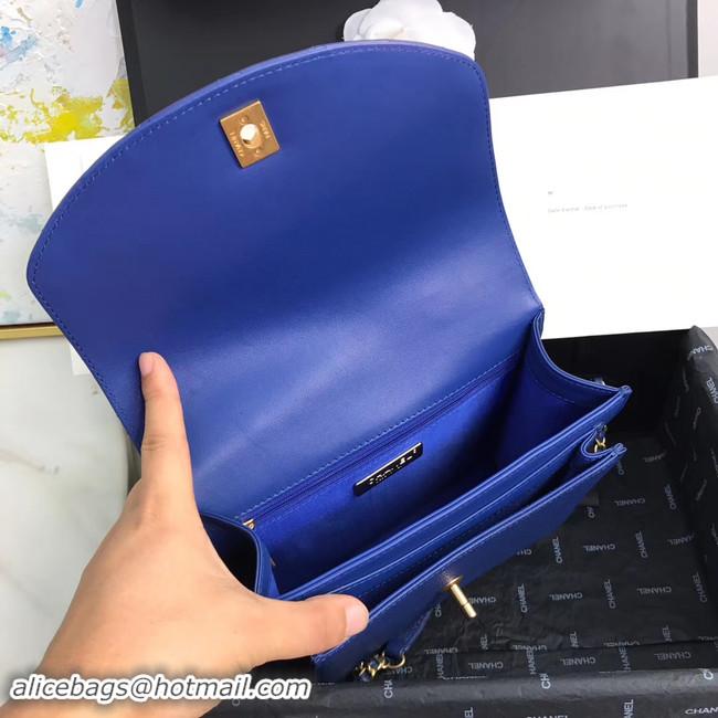 Low Price Chanel Small flap bag AS0785 Blue