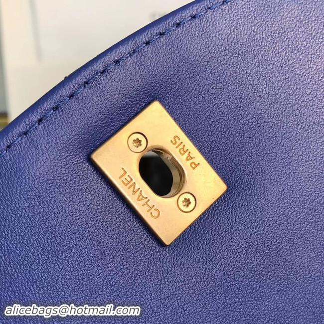 Low Price Chanel Small flap bag AS0785 Blue