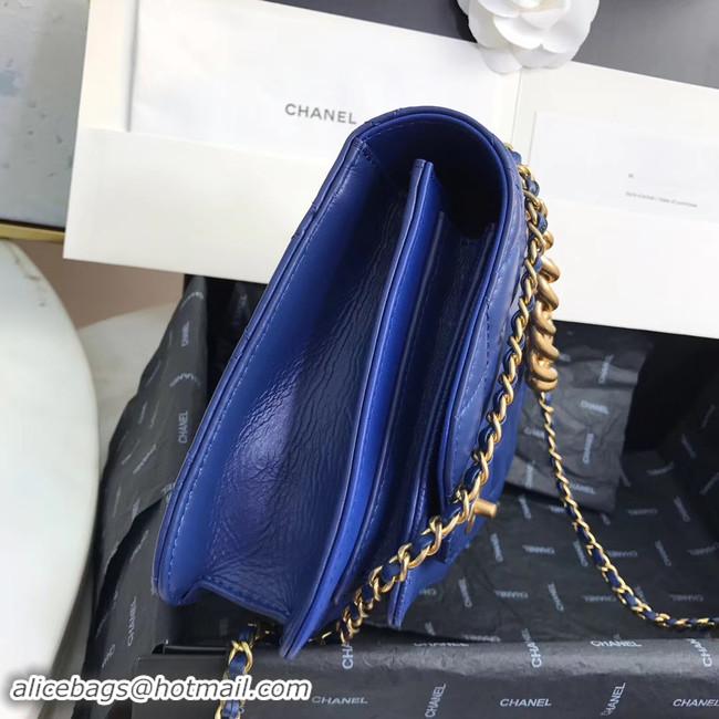 Low Price Chanel Small flap bag AS0785 Blue