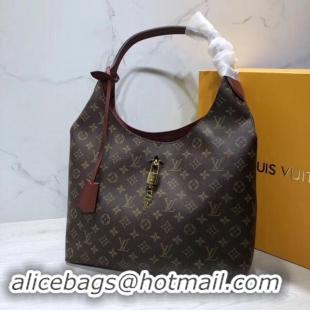 ​Promotional Louis Vuitton Monogram Canvas Flower Hobo Original Leather Bag M43547 Caramel