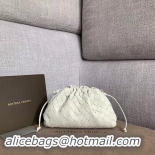 Classic Bottega Veneta Sheepskin Weaving Original Leather BV3693 White