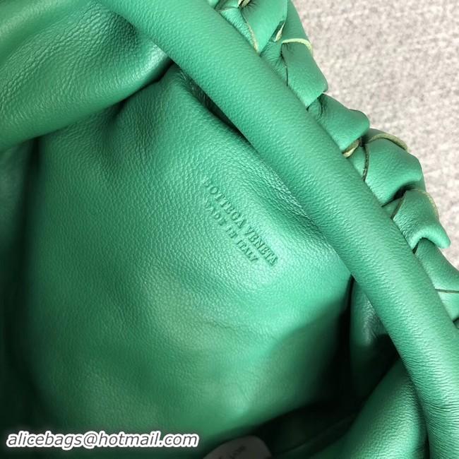 Best Grade Bottega Veneta Sheepskin Weaving Original Leather BV3693 Green