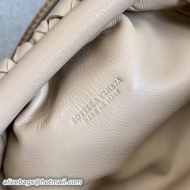 Luxury Bottega Veneta Sheepskin Weaving Original Leather BV3693 Off White