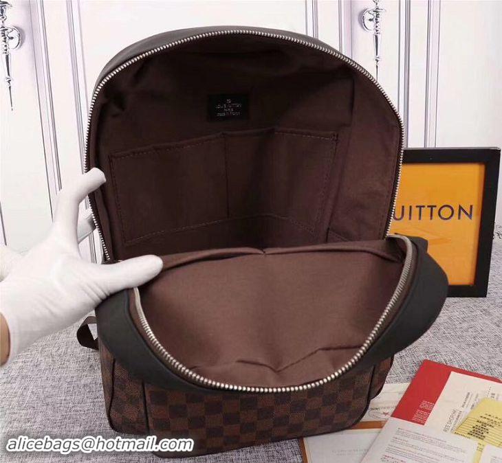 Inexpensive Louis Vuitton Damier Ebene Canvas Michael Onyx Backpack M44189