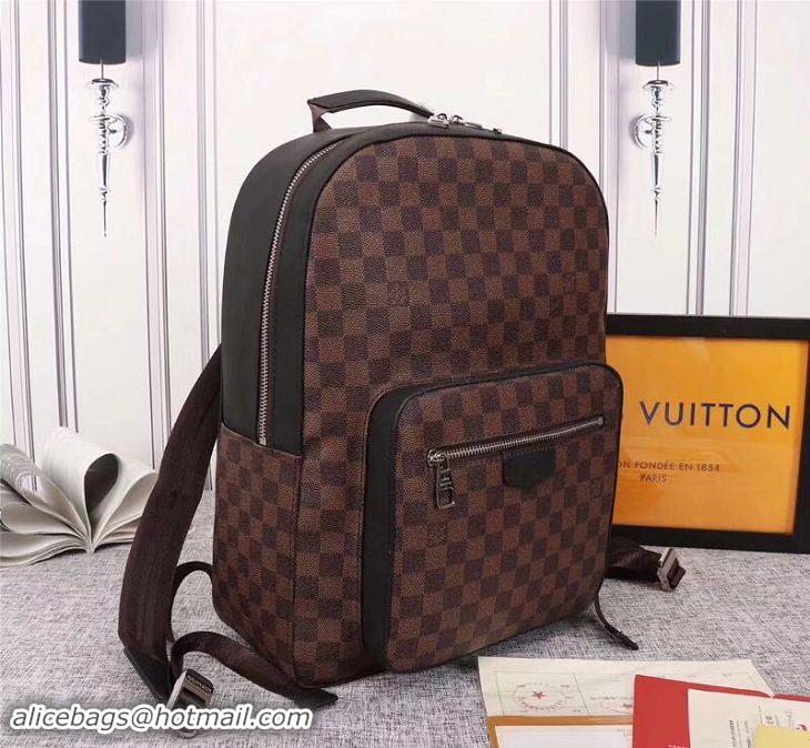 Inexpensive Louis Vuitton Damier Ebene Canvas Michael Onyx Backpack M44189