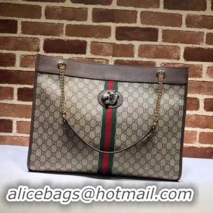 Top Quality Gucci Rajah large tote 537219 Brown