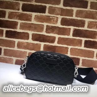 Cheapest Gucci GG Original Leather Messenger Bag 574886 black