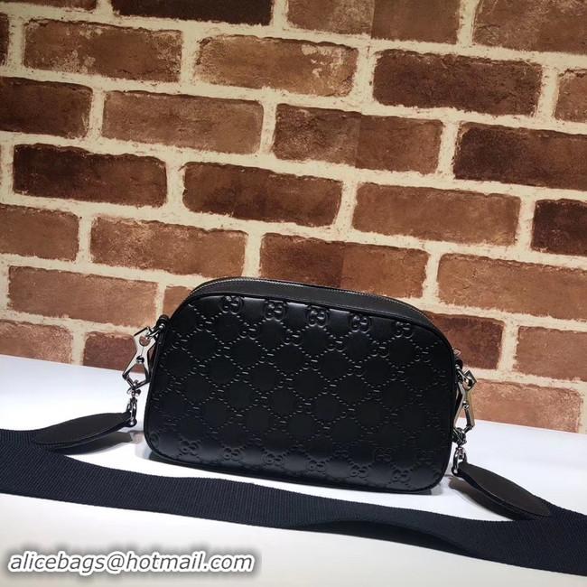 Cheapest Gucci GG Original Leather Messenger Bag 574886 black