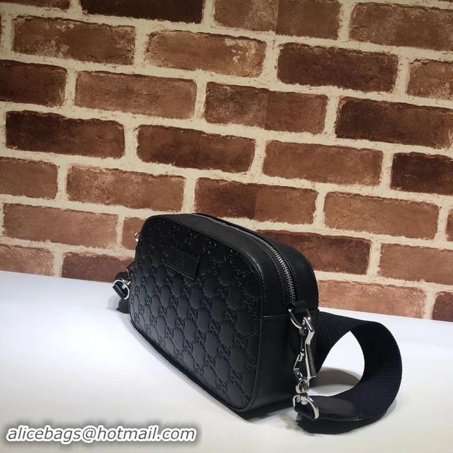 Cheapest Gucci GG Original Leather Messenger Bag 574886 black