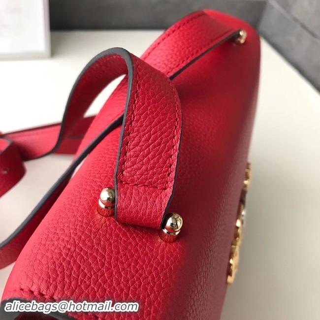 Crafted Discount Gucci GG Leather Shoulder Bag A576388 red