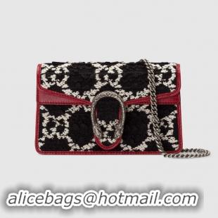 Lowest Price Gucci Dionysus Super Mini Shoulder Bag 476432 black