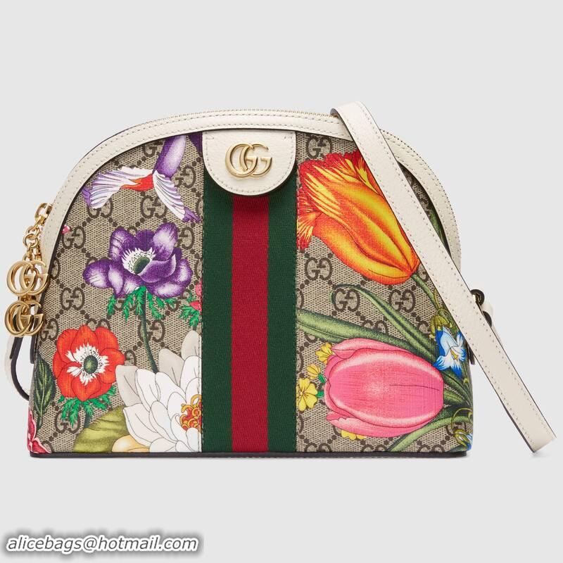 Refined Discount Gucci Ophidia Small Shoulder Bag 499621 white